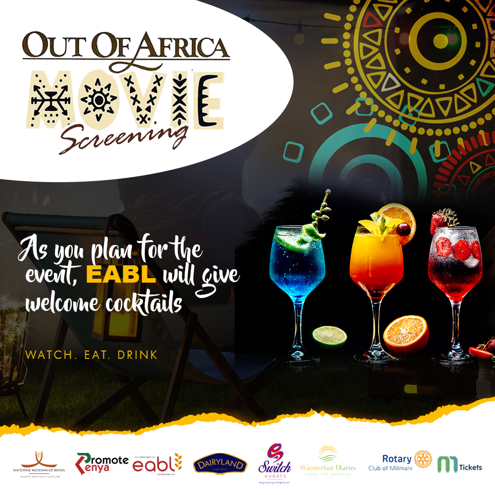 MurimiKareithi's tweet photo. So this afternoon, Karen Blixen Museum in partnership with @PromoteKenya is proud to host an #OutdoorScreening of the movie ‘Out of Africa' in a bid to promote and showcase Kenyan 🇰🇪 past Heritage. Grab your tickets from @MticketsEvents_ and bring a date!
https://t.co/bPLbul9swm https://t.co/W35Liv6I3D