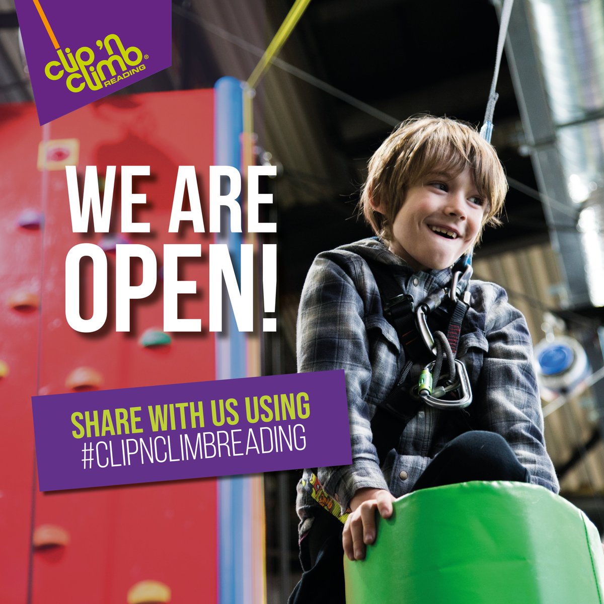 Clip 'n Climb Reading tweet media