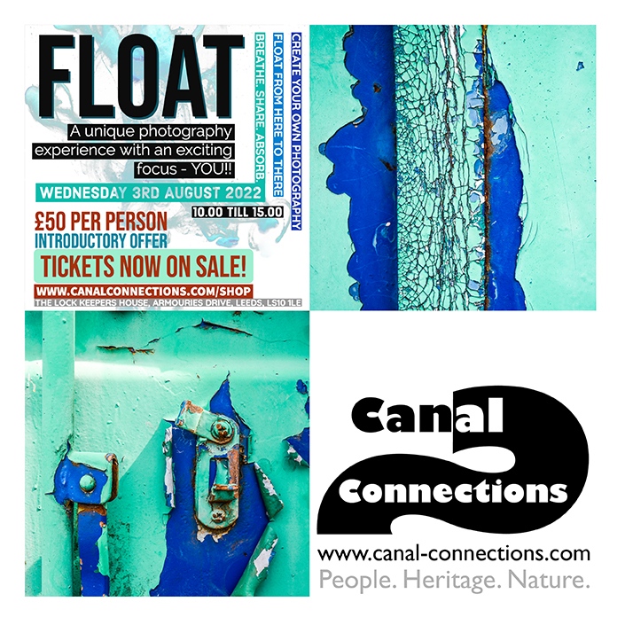 We hope you have enjoyed seeing some of the images we captured during the production of the Refresh Course. 

And if you are feeling inspired, why not check out our new photography experience: FLOAT beginning in August 2022. 
Find out more here: canal-connections.com/shop