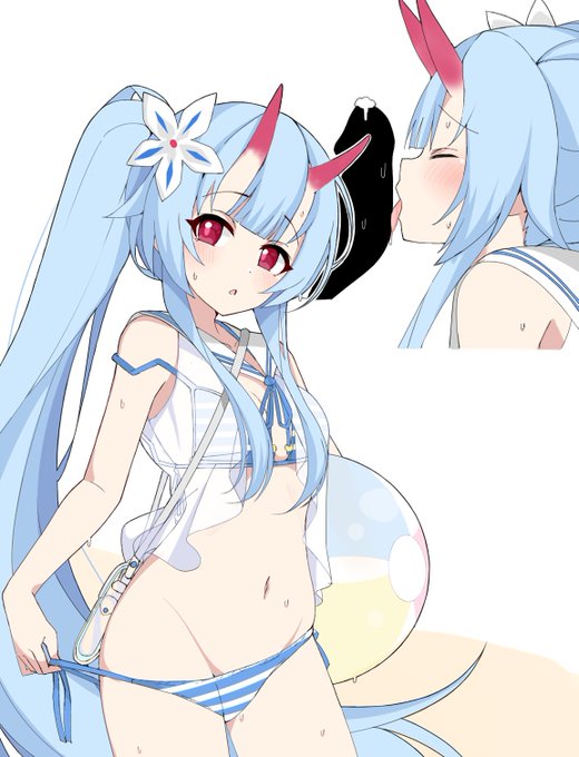 チセ、暑いからアイス食べようね… 