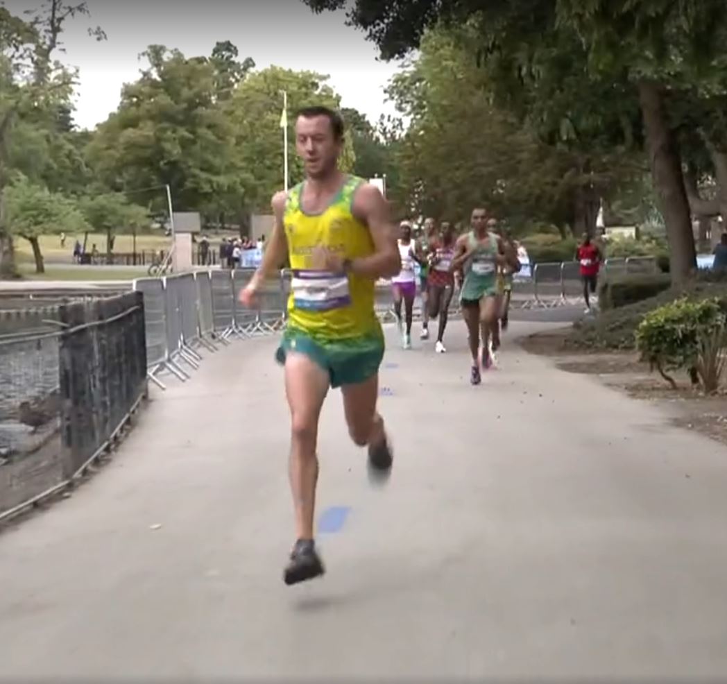 AthsEssendon's tweet photo. Liam Adams setting the pace early at his 3rd Commonwealth Games. https://t.co/lDM9xm0E7P