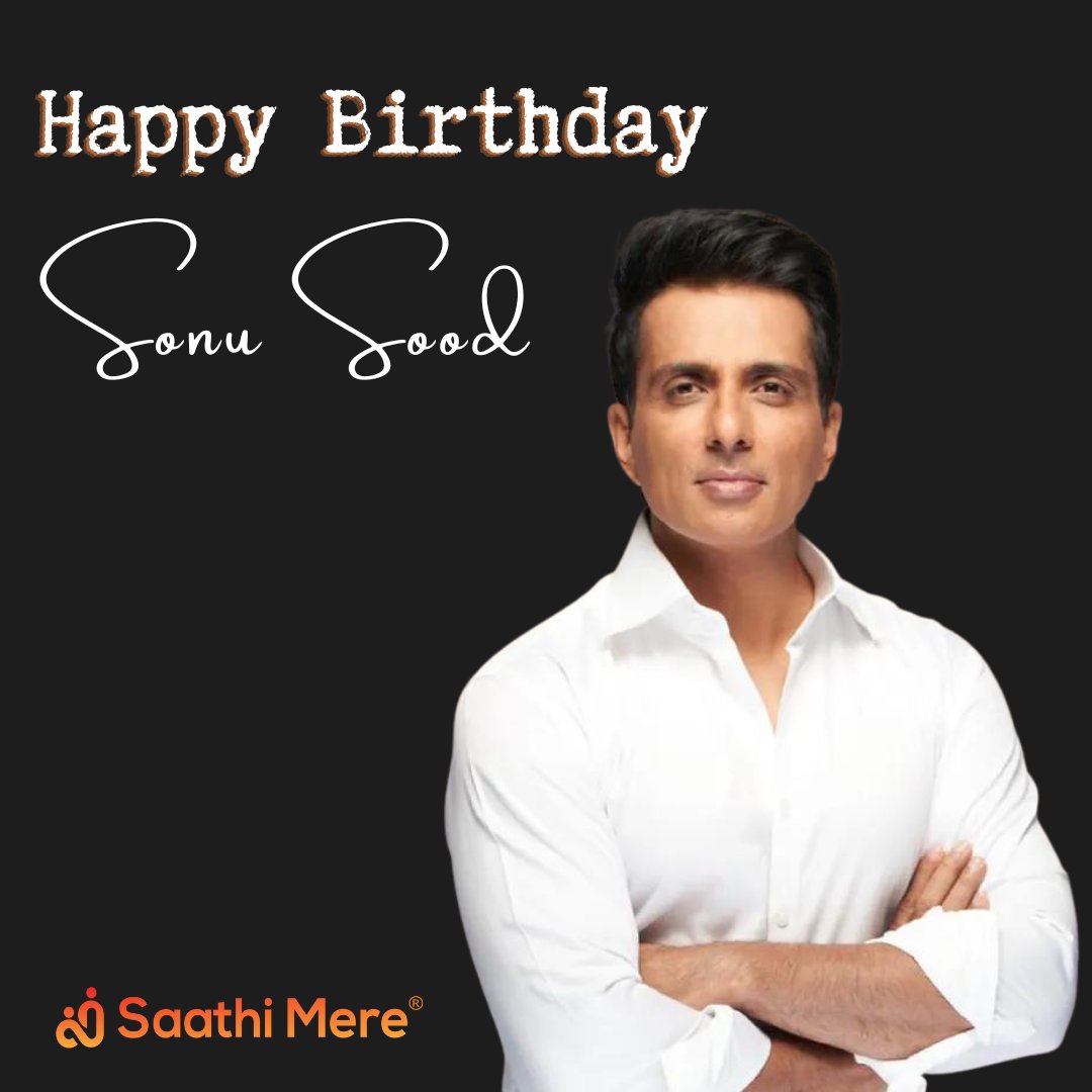 Happy Birthday, #SonuSood 🥳
Wishing the best to you

#HappyBirthdaySonuSood #HappyBirthday #actor