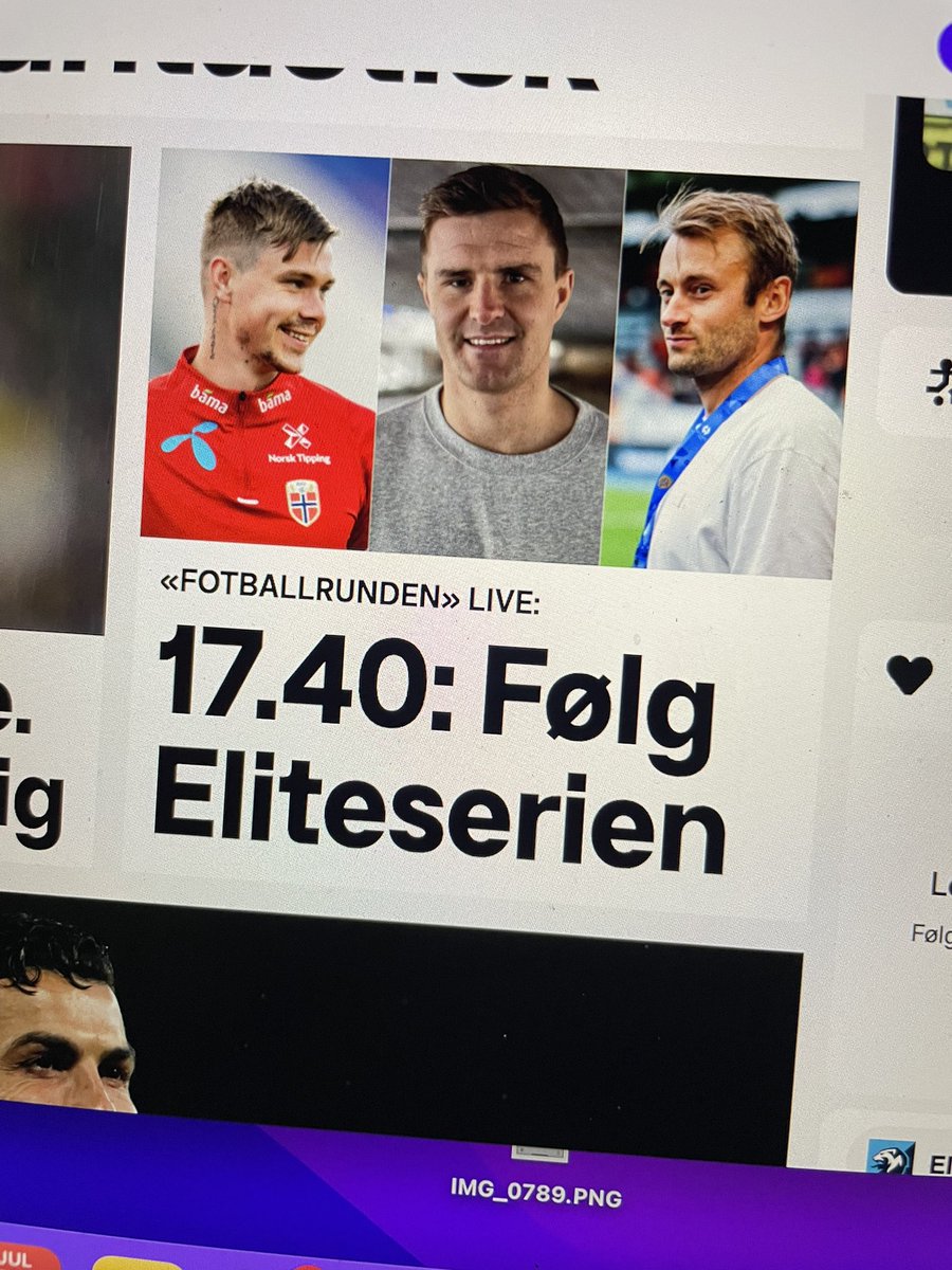 Åh helsike. Åpenbart ingen voksne på jobb i dag.

Det betyr meg, <a href="/PetterNorthugJr/">Petter Northug Jr</a> og <a href="/PK_Bratveit/">PK Worre Bråtveit</a> styrer showet i Fotballrunden.

Siden det er lørdag og fint vær, så kjører vi like godt live på TV2.no fra 17.40 til 20.00.

Spørsmål til panelet? Fyr løs!