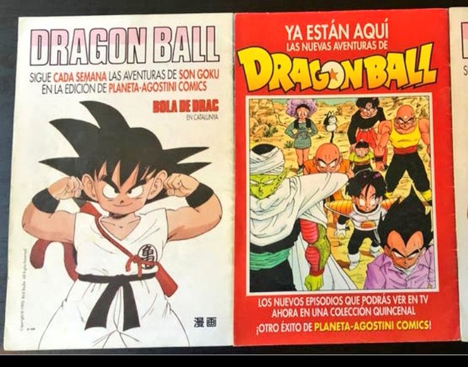 Dragon Ball: Goku en inédito traje blanco, en un manga publicado por una  editorial española en los 90 – FayerWayer
