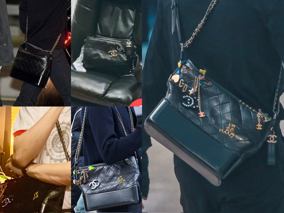 TJP on X: Jimin's famous Chanel “Gabrielle Hobo Handbag” sports new  gorgeous additions! Our master of accessorizing just knows all the right  pieces to pick! HAVE A SAFE FLIGHT JIMIN  /