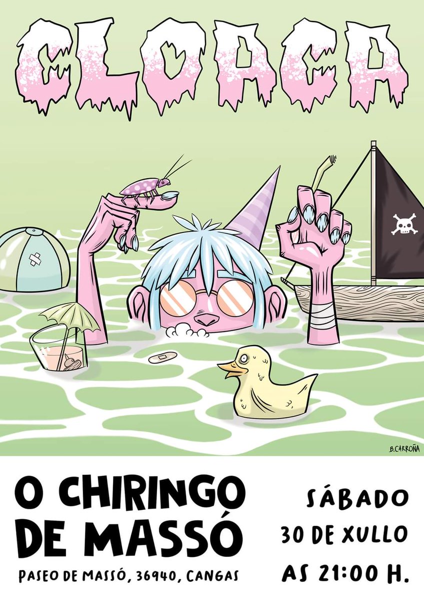 Hoxe sábado baixamos aos inframundos de #Cloaca no #chiringodemasso