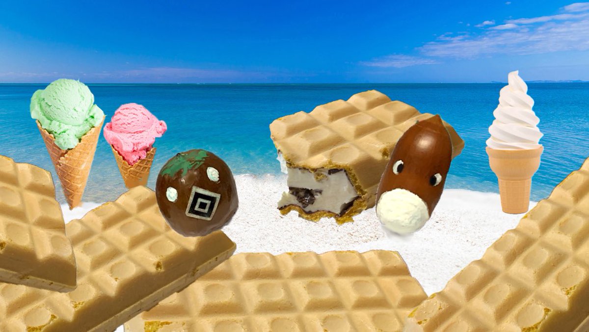 KitchenStudioX's tweet photo. ＃ストップモーション #チョコモナカ
#チョコモナカジャンボ 
＃アイスクリーム
#icecream 
#stopmotion 

どんぐりとアイスチョコモナカの物語

https://t.co/gspx1WiUSh

暑さで身も心も溶けそうになりながら制作しました🤣
チョコモナカとともにご視聴いただけると嬉しいです🍦 https://t.co/WgSQANkTFa