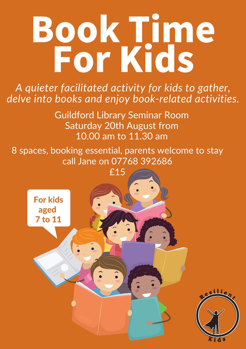 kids_resilient's tweet photo. Info here https://t.co/7kaTMOxaMY
#guildford #guildfordlibrary #guildfordkids #whatsoninguildford ping: @ExperienceGford @WeLoveGuildford @ZeroGuildford @GuildfordLL @gfordbookfest https://t.co/4LzRZeVeM2