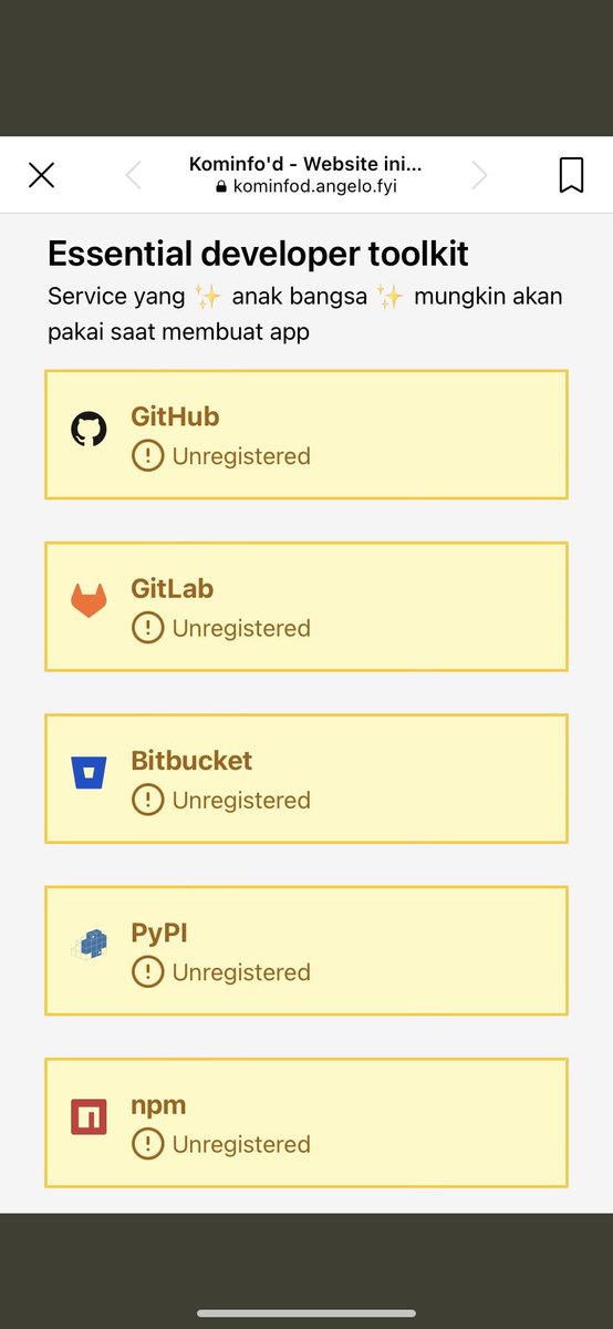 trus gua sidang gimanaaaa nih? aplikasi gua make github keren banget kalian paakkkk! @DJPPIKominfo