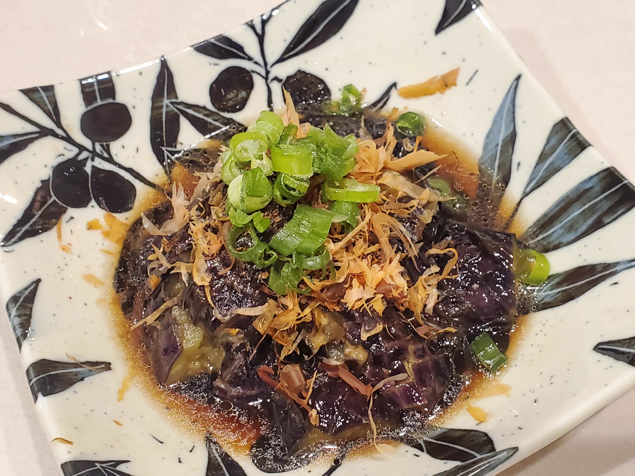 電子レンジで簡単に出来るなすの煮浸しが画期的すぎる‼
