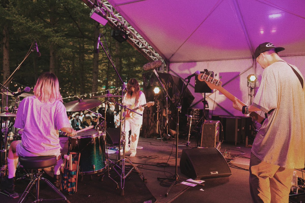 thetiva_band's tweet photo. Thank you fuji rock!!! https://t.co/0EhKXCU5wi