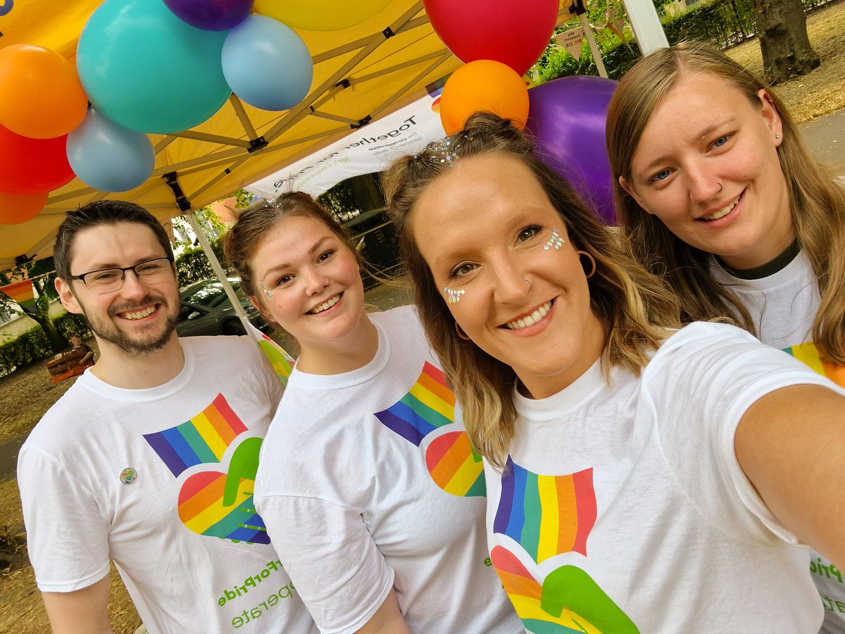 We're all set up and ready for @NorwichPride!
Come down and visit us at Chapelfield gardens today! ❤💛💗💚🧡💜💙🤎🖤
@mycoopfood @_kymcooper @adamleewaudby @johnnickson6 @TanyaN_CEC  #community #togetherforpride #Norwich