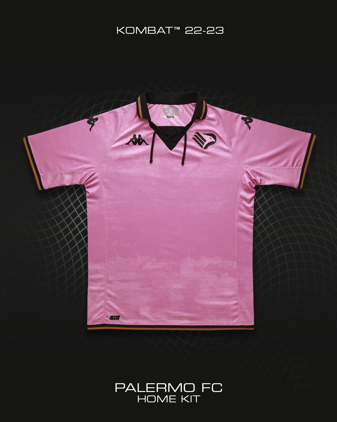 Palermo FC third match jersey Kombat 2022/23 Kappa Color White Size XXXL