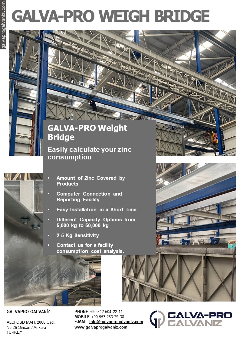 THDGalvanizing's tweet photo. Contact us for a facility consumption cost analysis. info@galvaprogalvaniz.com

#turnkey #hdg #turnkeyhotdipgalvanizingplants #galvanized #galvanizing #endüstri #industry #galvaniz #galvanizkaplama #pole #zinc #çinko #project #proje #galvaprogalvaniz #galvanizers #weighbridge https://t.co/sN4uEaigTM
