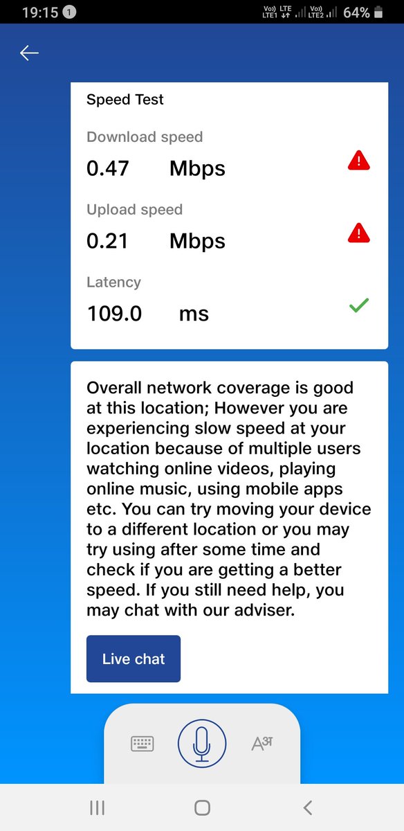 ATVT6217's tweet photo. @reliancejio @JioCare क्या गजब का रिप्लाई है,जो हमेशा से यही रहा था।
खराब इंटरनेट स्पीड को क्या गजब का निवारण।गर्व है जिओ https://t.co/FHVEsiZV3r