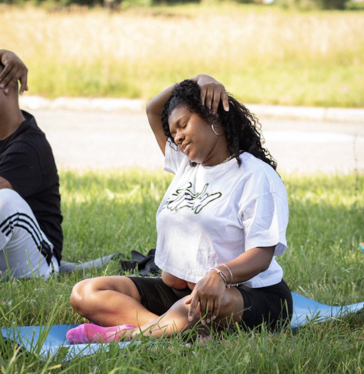 Reminder: 
 
•There IS class at Chandler Park at 11:00am! 

•It’s a beautiful day to slow down and reconnect with yourSELF  
 
#selfcare 
#CommunityCare 
#CommUNITYyoga