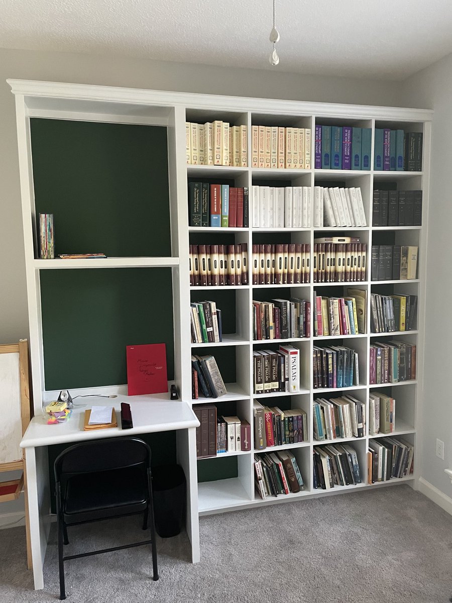 After almost a year, my books are freed from the boxes and on shelves as they should be!