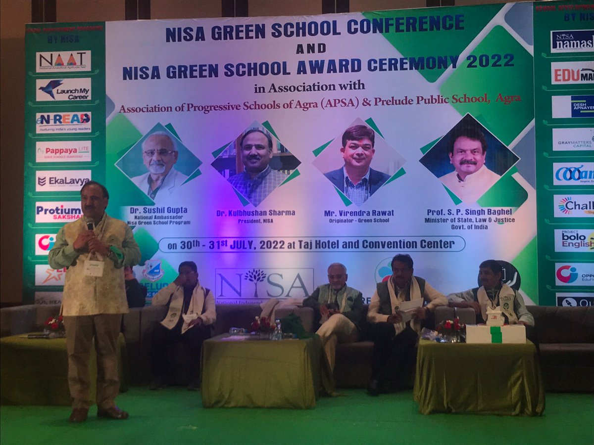 NISA Education (@nisaedu) on Twitter photo Our President <a href="/KBSfed/">Kulbhushan Sharma</a> speaking on the significance of going green and green initiatives in schools.
#green #GreenSchools #greenenergy #EcoDrive #plantmoretrees #environment #environmentfriendly #nature #schools #greenagra #education Our President <a href="/KBSfed/">Kulbhushan Sharma</a> speaking on the significance of going green and green initiatives in schools.
#green #GreenSchools #greenenergy #EcoDrive #plantmoretrees #environment #environmentfriendly #nature #schools #greenagra #education
