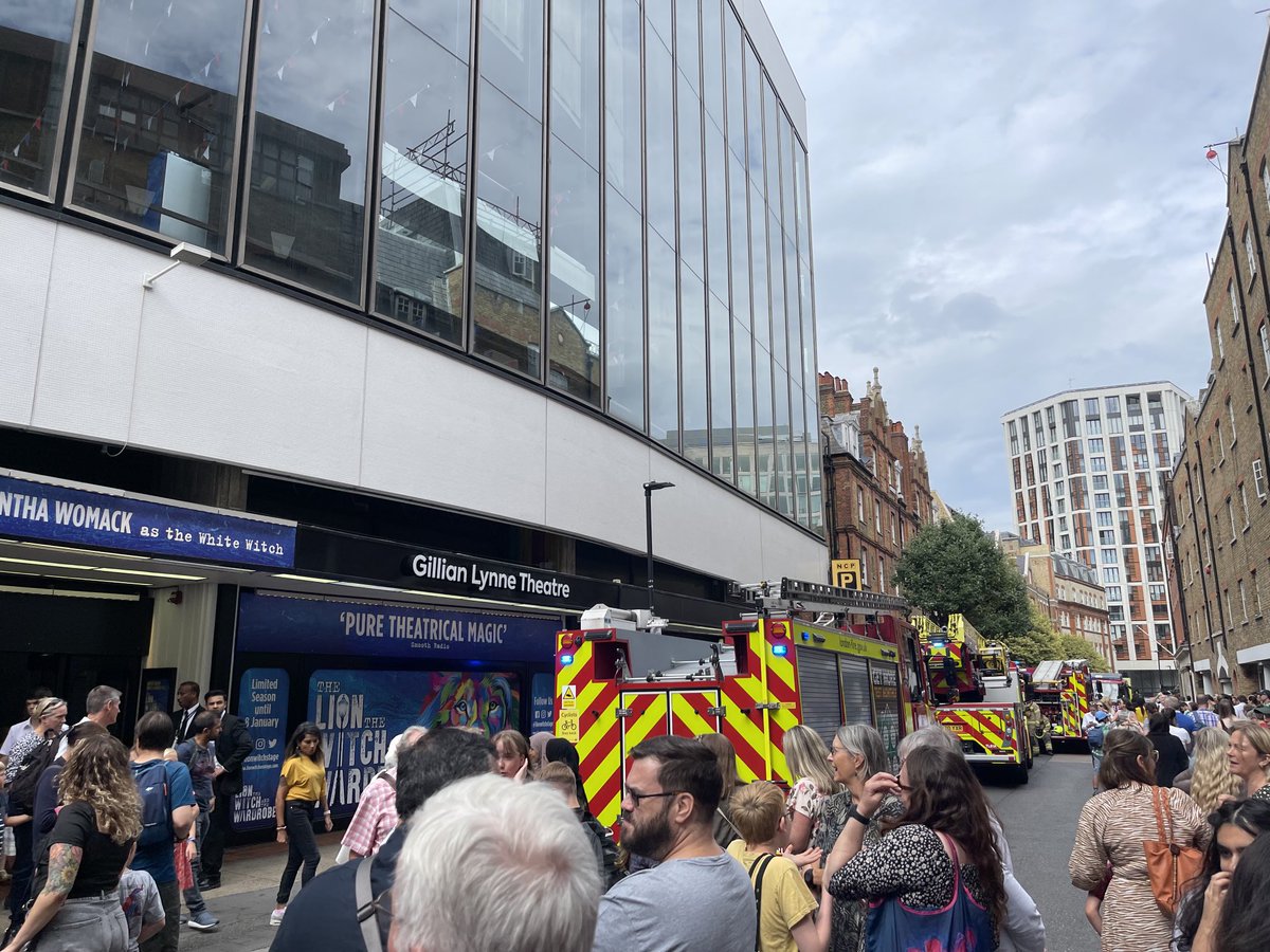 And we’ve been evacuated due to a fire. 😂