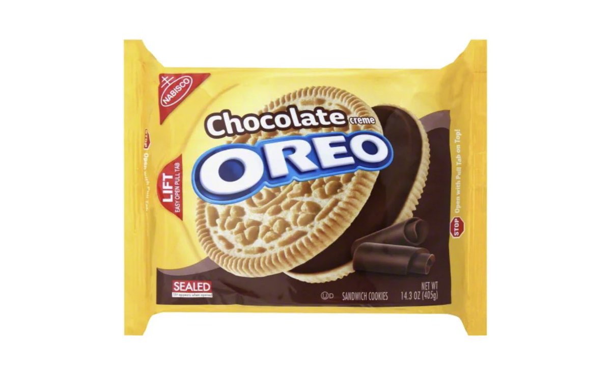 talesofty's tweet photo. @SidemenClothing Nabisco Oreo Chocolate Creme Golden Sandwich Cookies, 14.3 Oz. https://t.co/EIVlJLOWUU