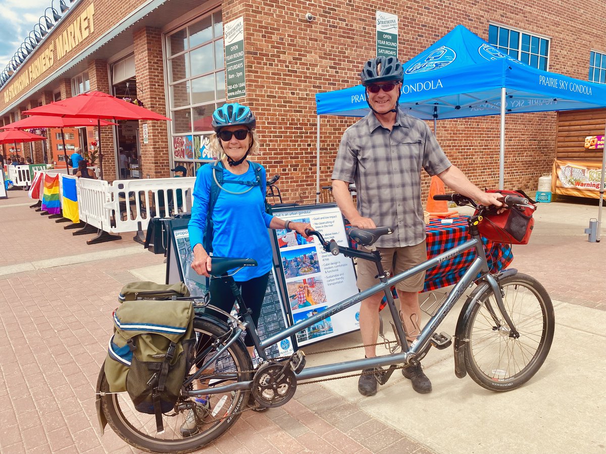 We are back at the Old Strathcona Farmers Market today from 9am - 3pm🙌Check out their fresh fruits &amp; vegetables, meats, pottery, clothing, candles, cookies, &amp; say hi on your way😊

#yeggondola #prairieskygondola #yeggers #yeg
<a href="/oldstrathcona/">Old Strathcona - Inactive</a> <a href="/StrathconaMrkt/">OldStrathconaFMarket</a> <a href="/StrathconaCL/">Strathcona Centre CL</a>