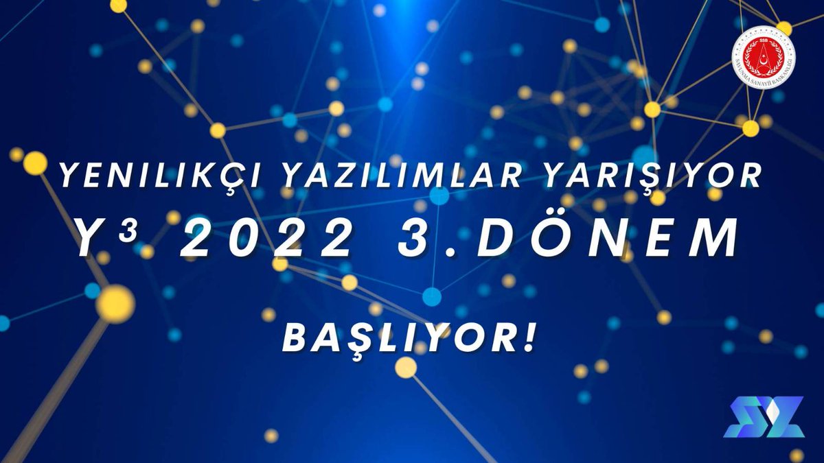 ssyzplatform's tweet photo. Yenilikçi Yazılımlar Yarışıyor (Y³) Programı'nın 3. Dönem yarışma başvurularının bitmesine geri sayım başladı! 

Hala başvurmadıysanız;
https://t.co/sElxOplH6K

#yazilim #yarışma #yapayzeka #teknoloji #inovasyon #savunma #gan #ai #deeplearning #reinforcement  #contest #yetenek https://t.co/IWvvAfDtWU