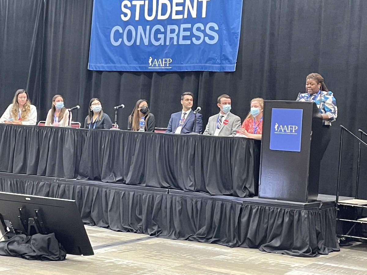 Strong student interest in <a href="/STFM_FM/">STFM</a> , 7 candidates! #AAFPNC