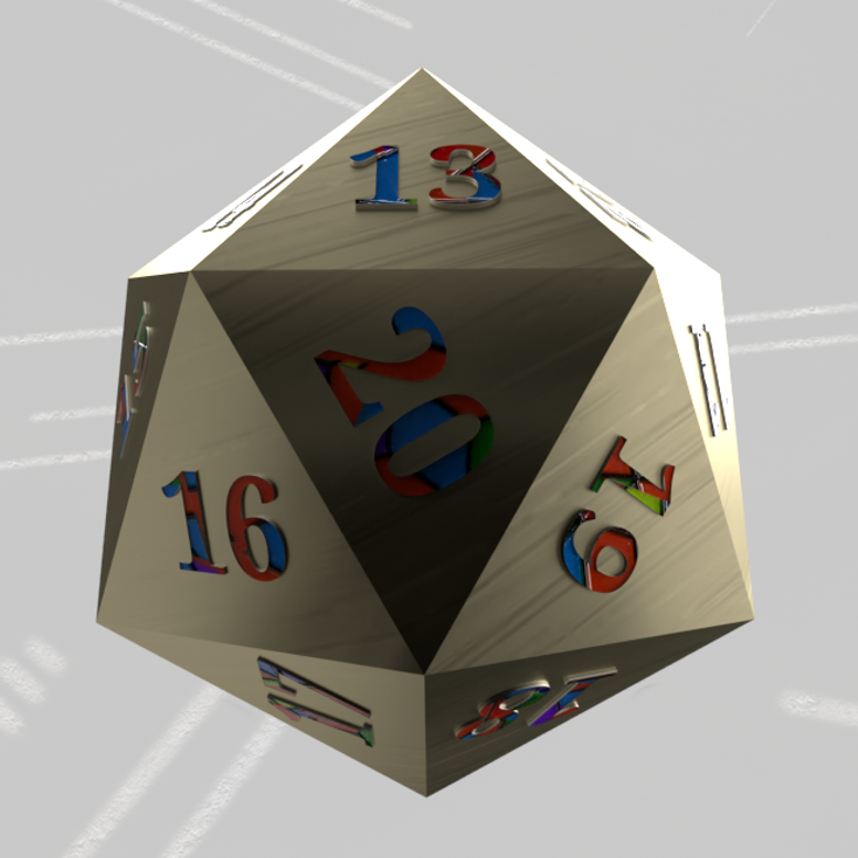 WrockFit's tweet photo. This is technically a #SneakPeek if we only show you one side right?
Our very first AR capable, interactive #D20 is finally mint.
#MintAF
#GoodTimesDiceCo
#BrassnChurchGlass
20/20
will be listed today in the Good Times store on LoopExchange: https://t.co/zpgdiVONaK https://t.co/FkCKMiDItV