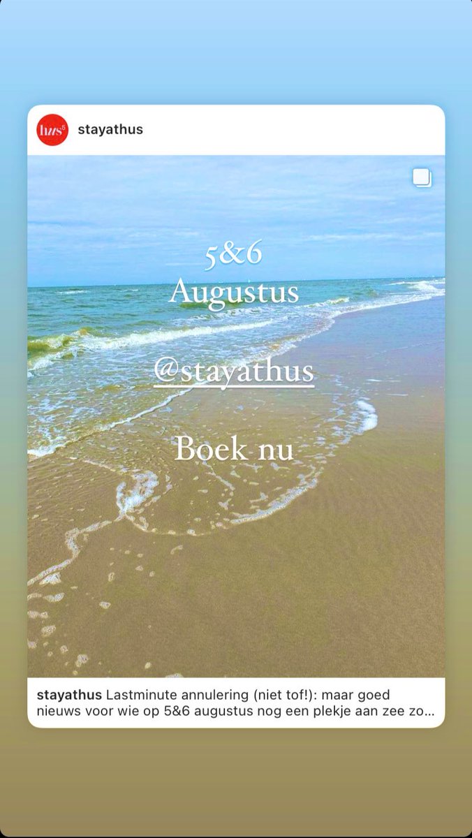 5&amp;6 augustus is HUS5 opnieuw beschikbaar door een annulatie! 

Wees er snel bij. 🌊🌊⚓️⚓️ #nieuwpoort
