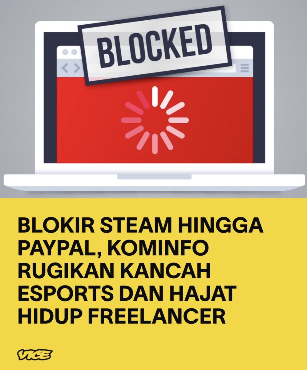 ekowboy2's tweet image. Saat tempat mabok ditutup pada ribut gimana nasib ribuan pegawai jadi pengangguran..

Giliran kominfo blokir Steam, Paypal dll jutaan anak muda kehilangan mata pencarian pada pura-pura budek!!