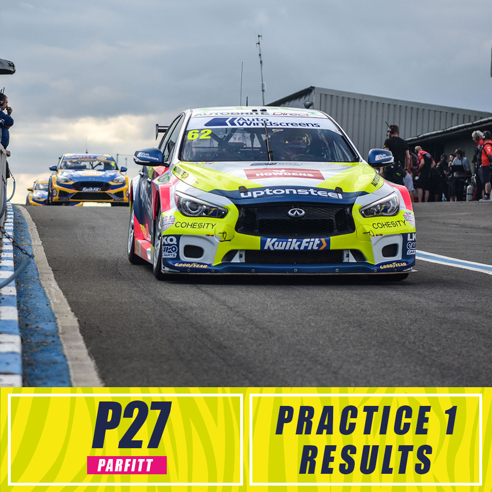 Flying start for Aron and Bobby. P1 &amp; P2 😍

#BTCC #TeamHARD #knockhill