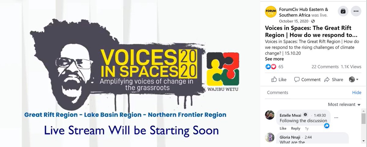 the_kmash's tweet photo. Inspiring to see the fruition of the #GreatRiftVoices under the #VoicesInSpaces conversations. I remember how Madam Veronica poured her wisdom on Smart Agricultural practices and today women from the Rift have learnt and will action this. Watch here; https://t.co/zkewmSIM4y https://t.co/HOp6jLzmSR