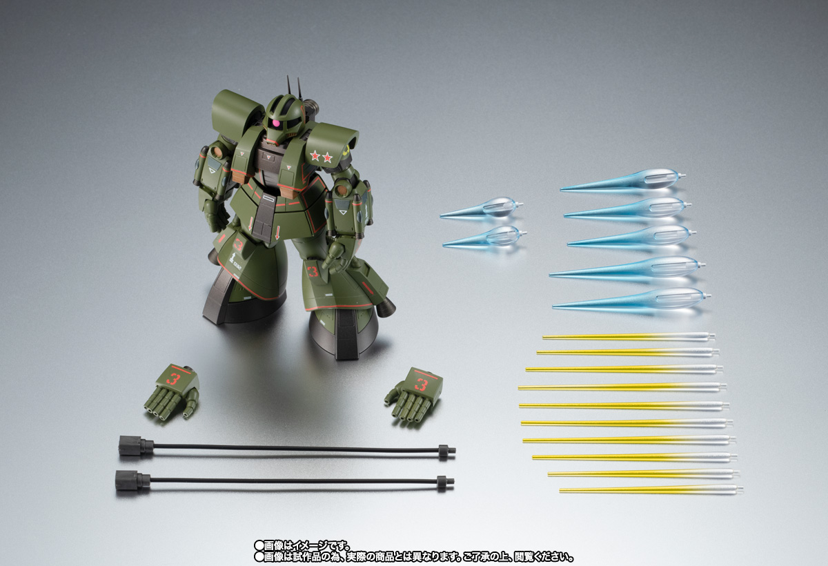 ROBOT魂 ＜SIDE MS＞ MS-06Z サイコミュ試験用ザク ver. ROBOT魂 ＜SIDE MS＞ MS-06Z サイコミュ試験用ザク ver. A.N.I.M.E.