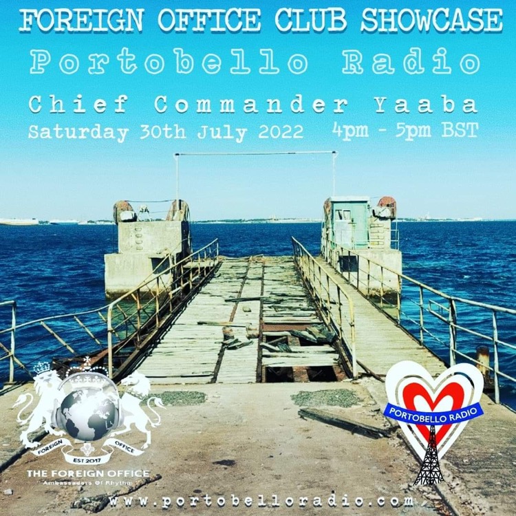 PortobelloRadio's tweet photo. 16:00hrsUK https://t.co/wkzicHzrH1 #TheForeignOffice presents #ChiefCommanderYaaba @chiefcommander an hour of #afrika #funk #soul #world #Exotic #Dance music π for ur lugoles ππ https://t.co/sgiHt7oFoO