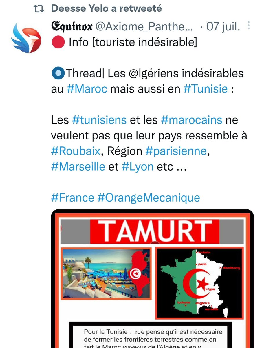 DenonceYelo's tweet photo. Yelona retweet une Fake News du Hitler anti-algériens @axiome_pantheon 
Article pas crédible et qui tend à faire passer un témoignage individuel pour une vérité générale. Typique de ce pauvre type que personne n'écoute à part la bande de bras cassés de Yelona

#Yelona_raciste https://t.co/bl1jO5GGCy