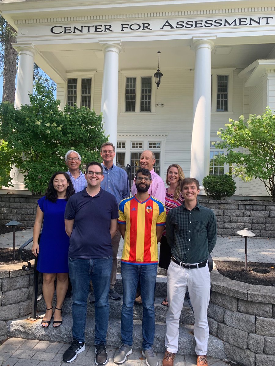 Chris Domaleski (@cdomaleski) on Twitter photo This summer I had the pleasure of working with some of the most brilliant, hard-working, and generous scholars I’ve ever known - the Centers interns and teaching fellow. They future of our field is in good hands! <a href="/mcfien/">Michael Fienberg</a> <a href="/lily_s_an/">Lily An</a> <a href="/BGNCIEA/">Brian Gong</a> <a href="/ScottFMarion/">Scott Marion</a> <a href="/CarlaMEvans/">Carla Evans</a> @NCIEA1 This summer I had the pleasure of working with some of the most brilliant, hard-working, and generous scholars I’ve ever known - the Centers interns and teaching fellow. They future of our field is in good hands! <a href="/mcfien/">Michael Fienberg</a> <a href="/lily_s_an/">Lily An</a> <a href="/BGNCIEA/">Brian Gong</a> <a href="/ScottFMarion/">Scott Marion</a> <a href="/CarlaMEvans/">Carla Evans</a> @NCIEA1