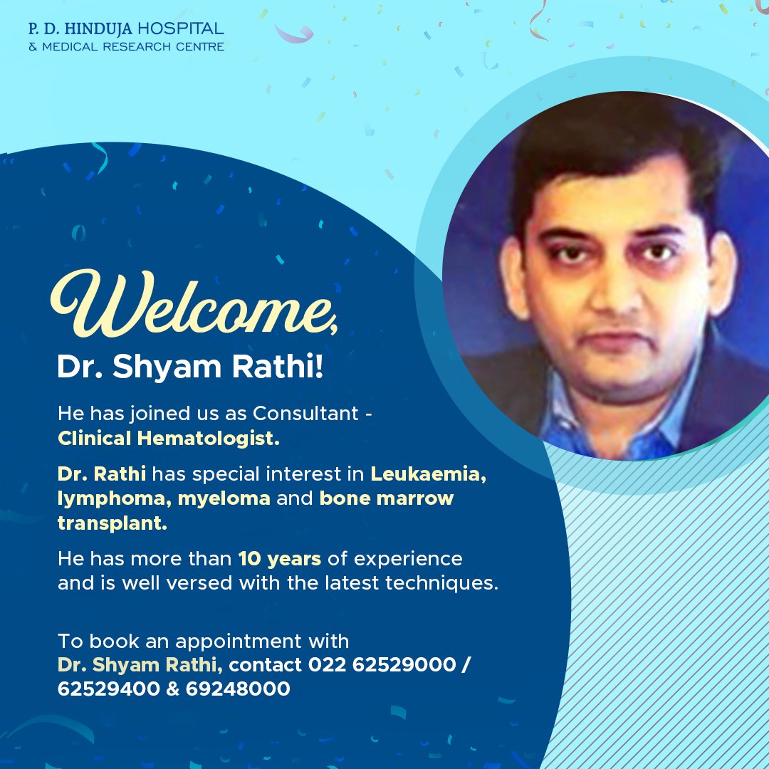 P. D. Hinduja Hospital on Twitter: