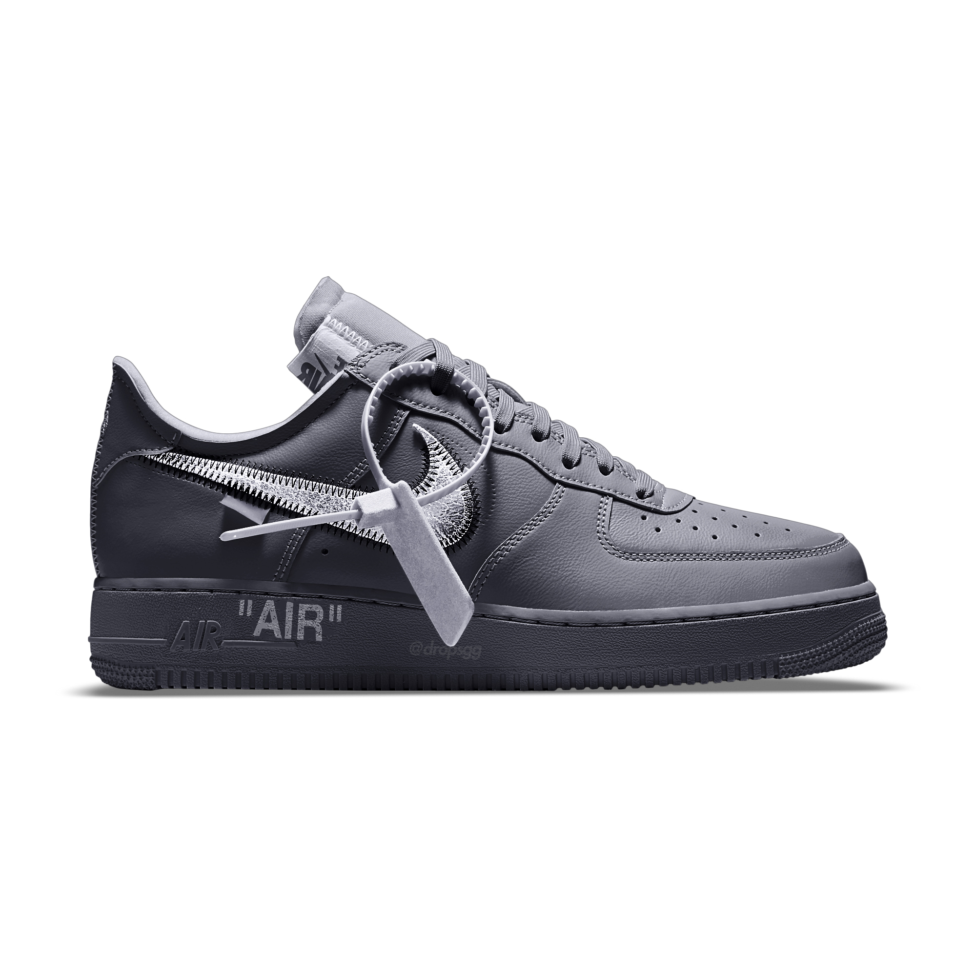 A Grey Off-White x Nike Air Force 1 Low Is Rumored To Be A Paris Exclusive  - Sneaker News