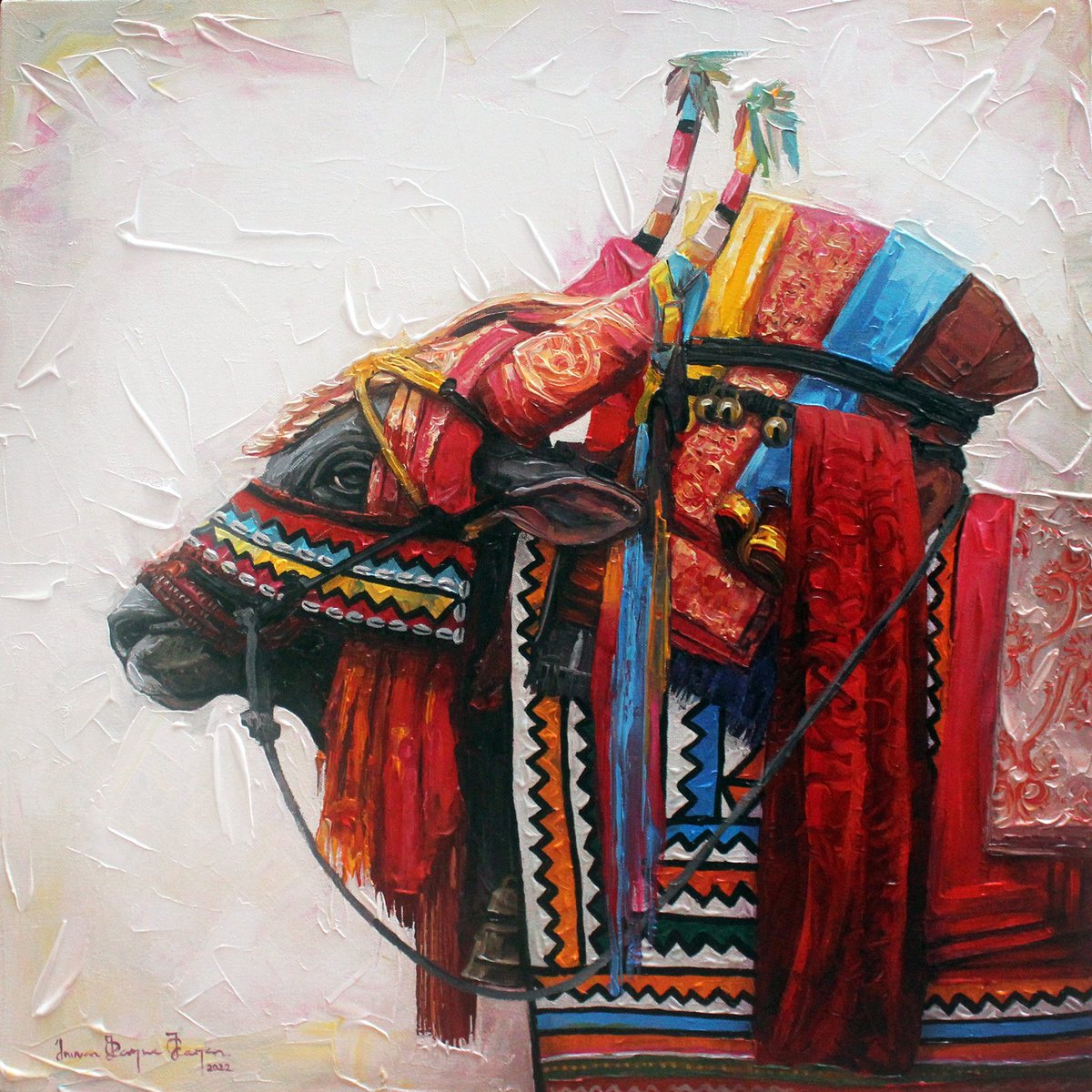 iruvan_karuna's tweet photo. ❤️ Black Beauty 24x24 in. ❤️
#iruvankarunakaran  #iruvan #knifepainting #contemporary #boomboom #acrylic #artofinstagram #artoftheday🎨 
#indian #indianartist #texture #indainfestivals #holycow #sangaranthi #colorful #indianstreet #telangana #hyderabadi #boomboomcow https://t.co/xj5BDMuxnl