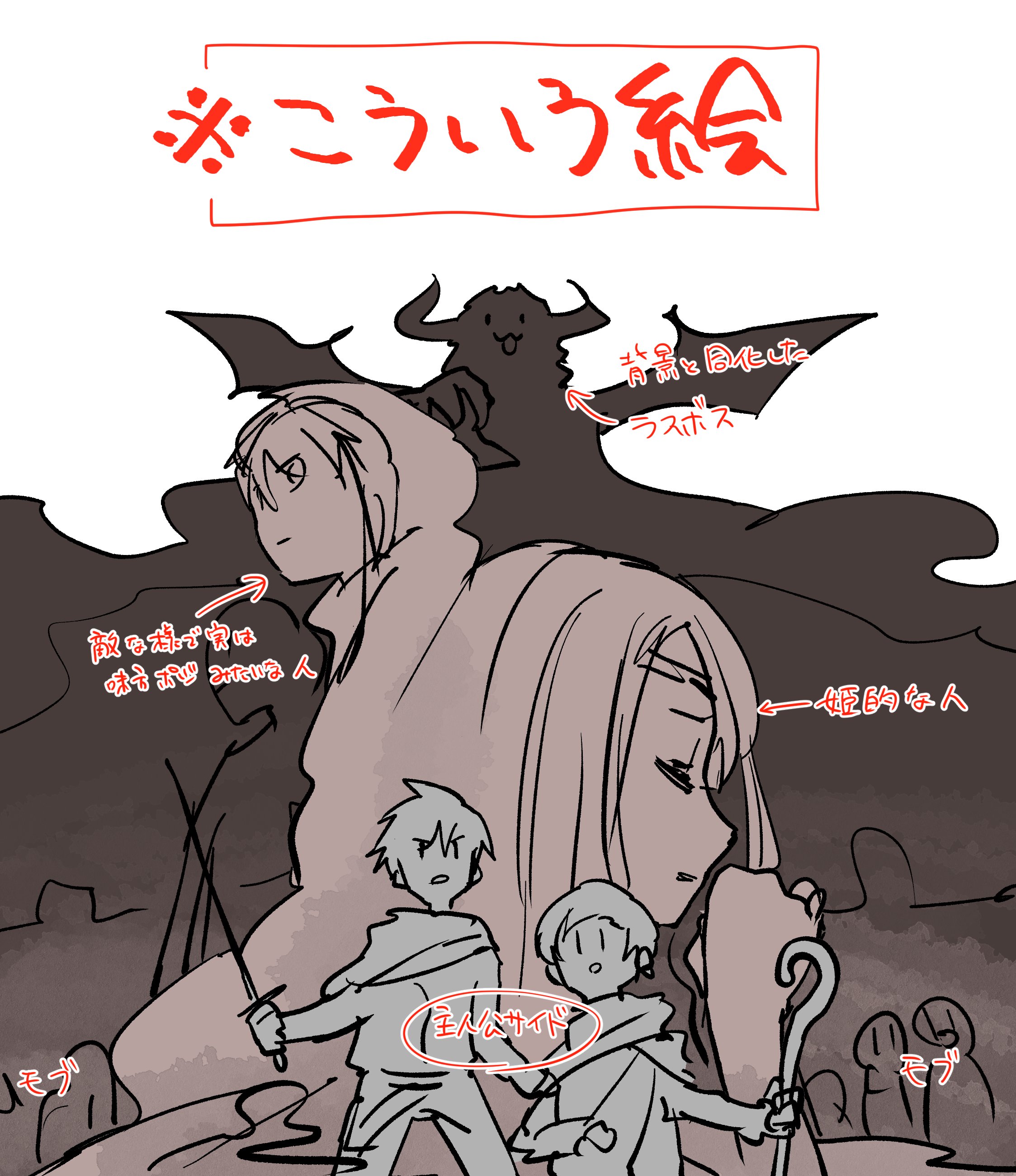 تويتر 火種 Hidane على تويتر 構図によってキャラクター同士の関係性や 世界観みたいな膨大な情報量を 1枚絵にギュっと凝縮したような ワクワクが詰まってるというか ある種の様式美