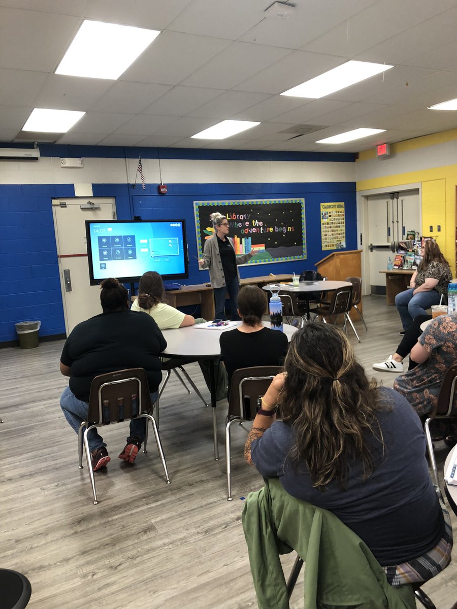 Thank you to <a href="/BartlettSchools/">BartlettCitySchools</a> Technology for the <a href="/NewlineIDEAMAX/">Newline Interactive – Americas</a> boards!  Our training with Cate was fantastic and we are thrilled to have these educational tools in every classroom <a href="/EllendaleSchool/">Ellendale Elementary School</a> <a href="/joeymitchell01/">Joey Mitchell</a> 💙💛