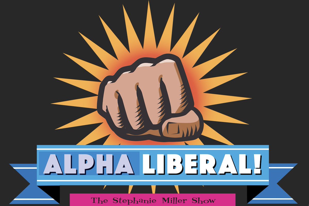 Check out ALL THREE of our new 'Alpha Liberal' designs thanks to Listener Robert and Listener George! They're available on shirts, hats, sweatshirts, mugs, magnets, phone cases and MORE! All are available in the Steph Store at redbubble.com/people/smshow/… #AlphaLiberal #SexyLiberal