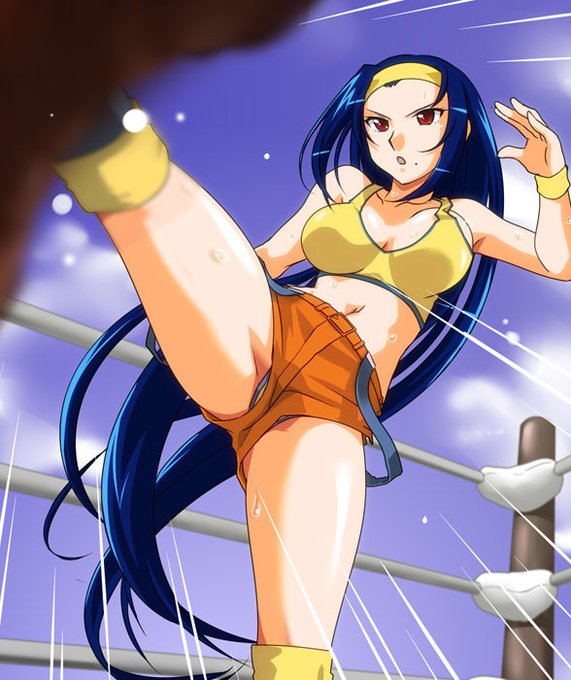 夏姫さんはストロングスタイルっぽいので空気を読まず容赦なく攻めそう。
でも律儀なので使う技はプロレス技。
打・投・絞とオールマイティだぜ。たぶん。 