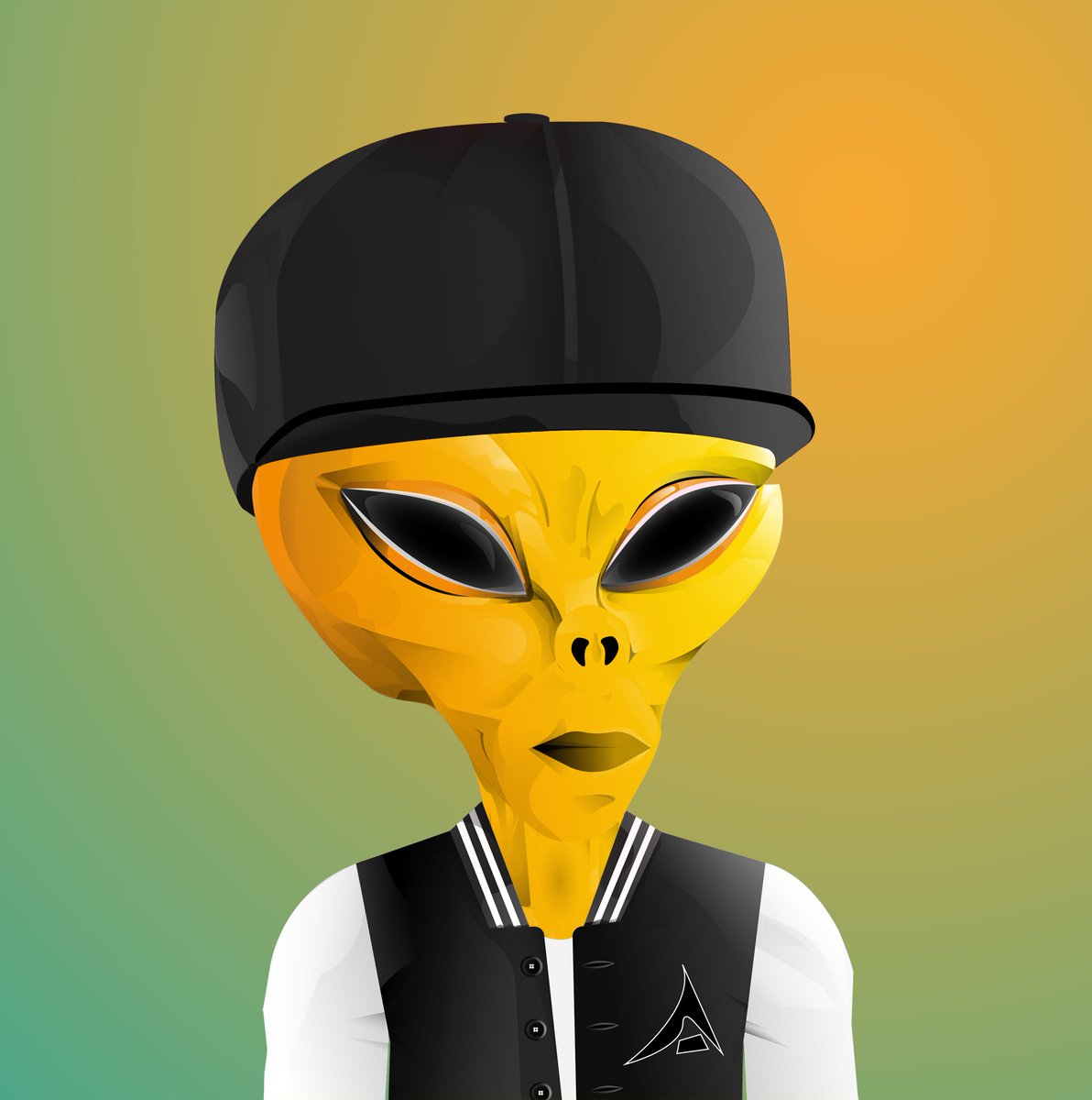 Crypto Moodz Alien 👽 Polygon NFT tweet media