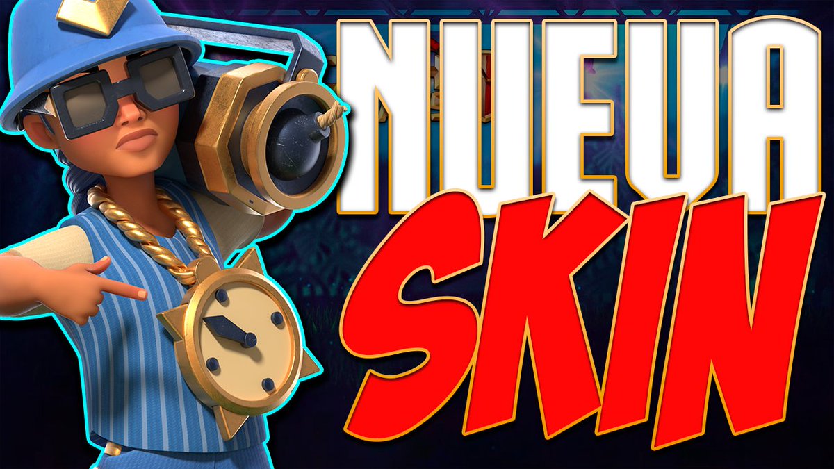 MaomixGames's tweet photo. Esta será la nueva skin fiestera de la RC, mirala en acción, recuerda usar Código Maomix en tus compras muchacho ;)
https://t.co/7I3Fa4NY9F
#ClahsOfClans #GoldenPass #NewSkin https://t.co/V0uxo1DvfS