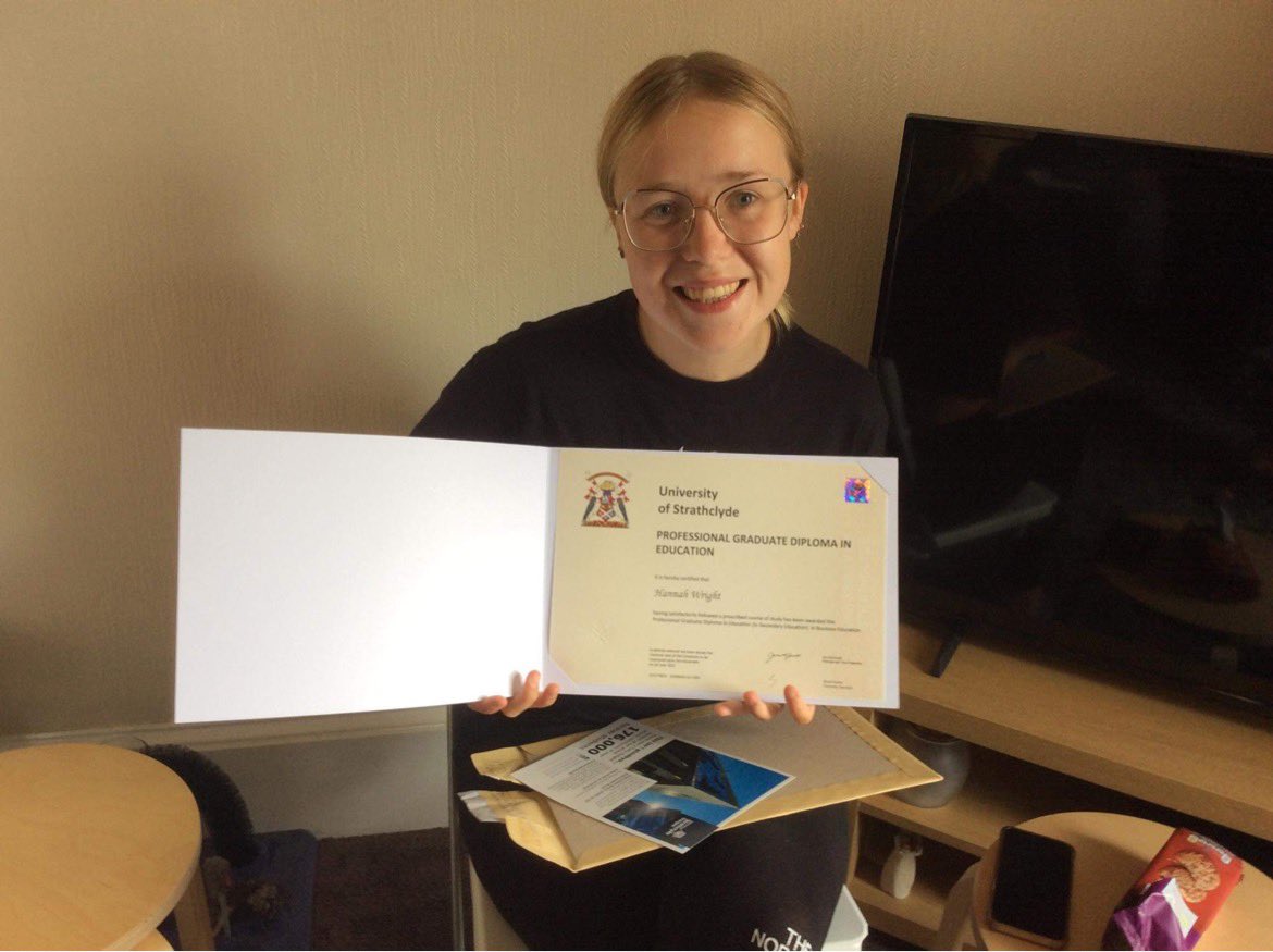 One very happy NQT🎉