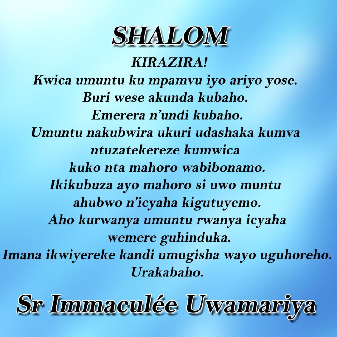 Kunda kd usigasire ubuzima