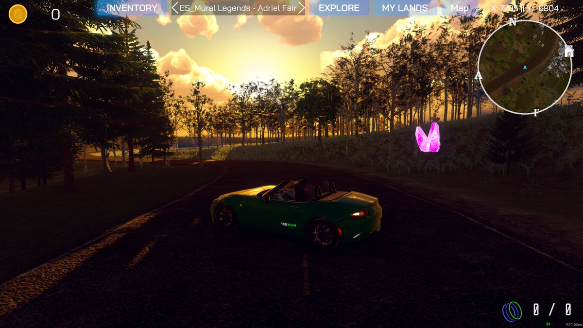 The #Metaverse is so gorgeous, you might just want to watch the #sunrise and #sunset, but in #TCGWorld there's so much to explore, you ain't seen nothin' yet!