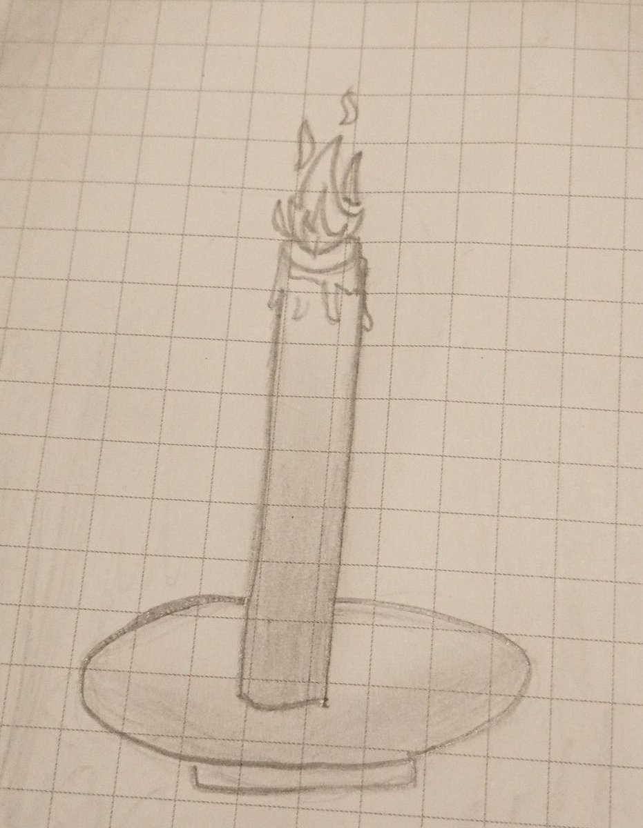 WeirdJean's tweet photo. The Candle of Death /j 
This Is Actually Just My School Task : Drawing Things With Build Space
I'm Proud With The Fire Effect Though https://t.co/XD576KbdfY