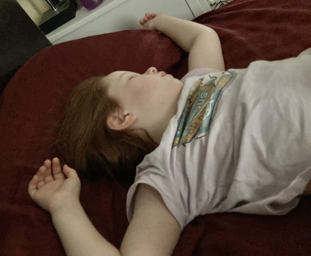 zibilith's tweet photo. I’m 45 and married but I still never know whom I’ll wake up with. 

🐈‍⬛👧…👦

#momlife #omicronoscar #rollover #gingermom #havingitall #zzz #caturday
@Momademia https://t.co/pv8cf9lKix